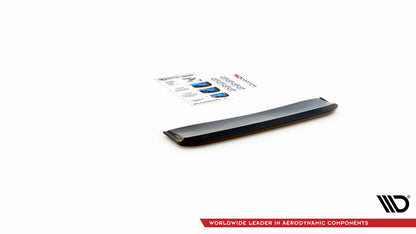 Mittlerer Diffusor Heck Ansatz für Dodge Challenger RT Mk3 Facelift Carbon Look