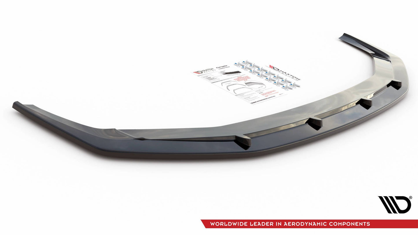 Front Ansatz V.2 für Audi RS6 C8 / RS7 C8 schwarz Hochglanz