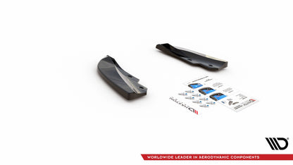 Heck Ansatz Flaps Diffusor V.1 für Cupra Formentor schwarz matt