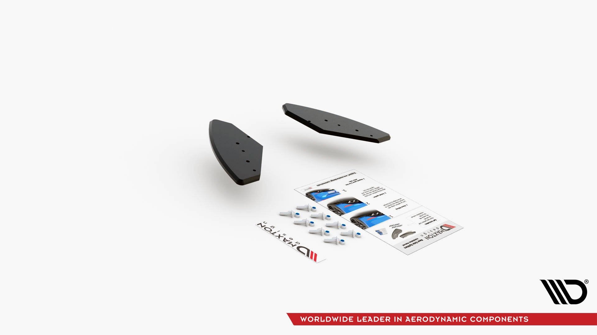 Robuste Racing Heck Ansatz Flaps Diffusor für Volkswagen Golf GTI Mk6