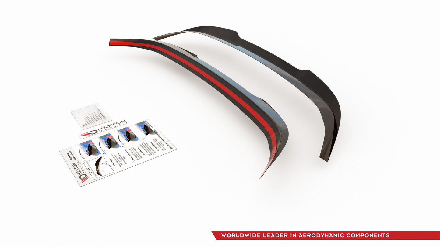 Spoiler CAP für Toyota Corolla XII Touring Sports schwarz Hochglanz