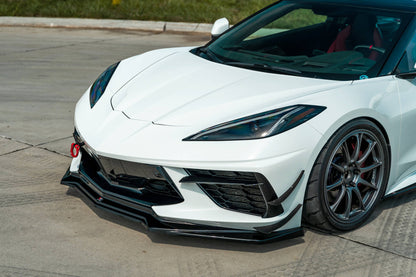 Front Ansatz für Chevrolet Corvette C8 Carbon Look