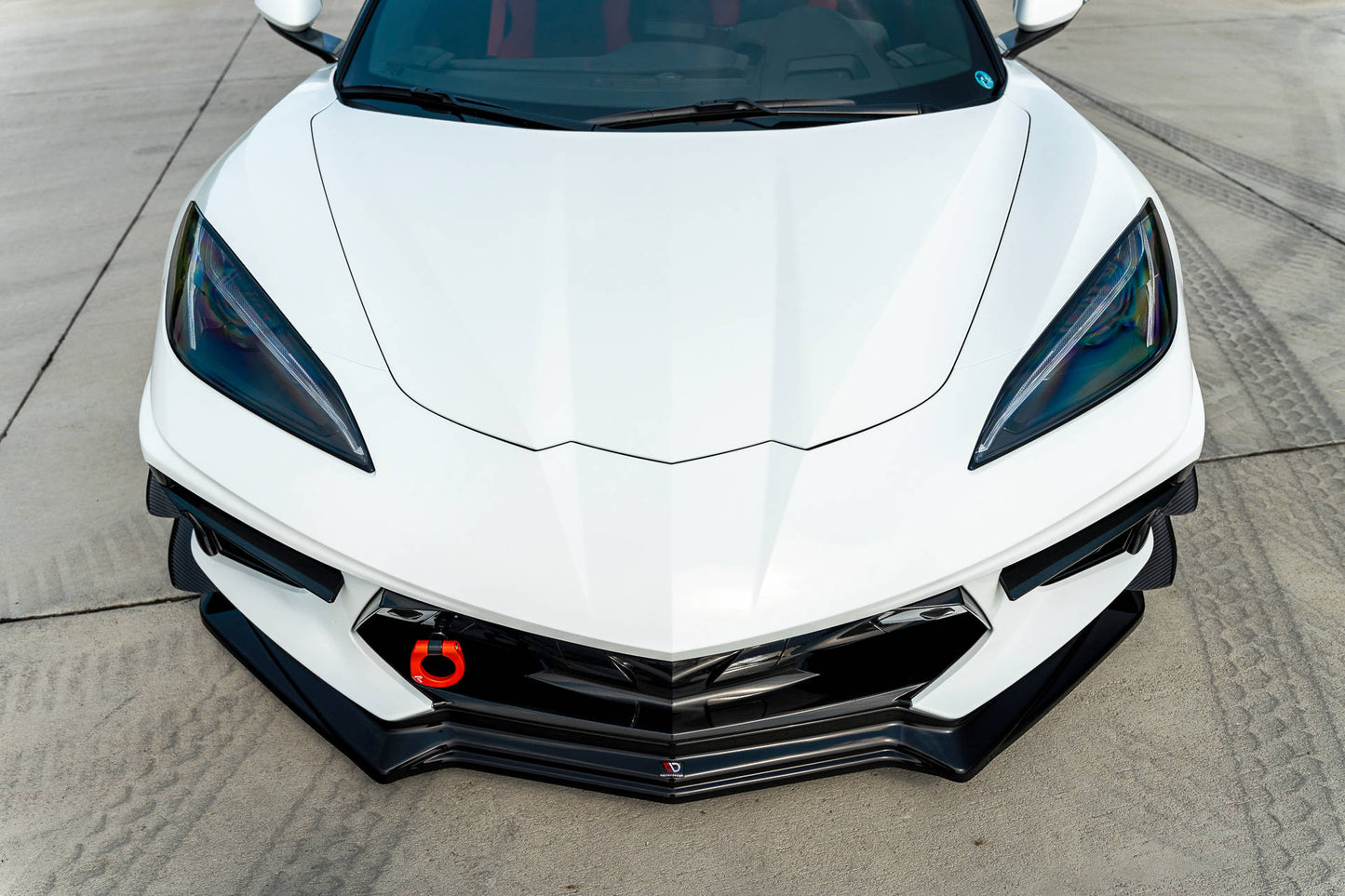 Front Ansatz für Chevrolet Corvette C8 Carbon Look