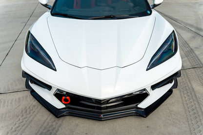 Front Ansatz für Chevrolet Corvette C8 Carbon Look