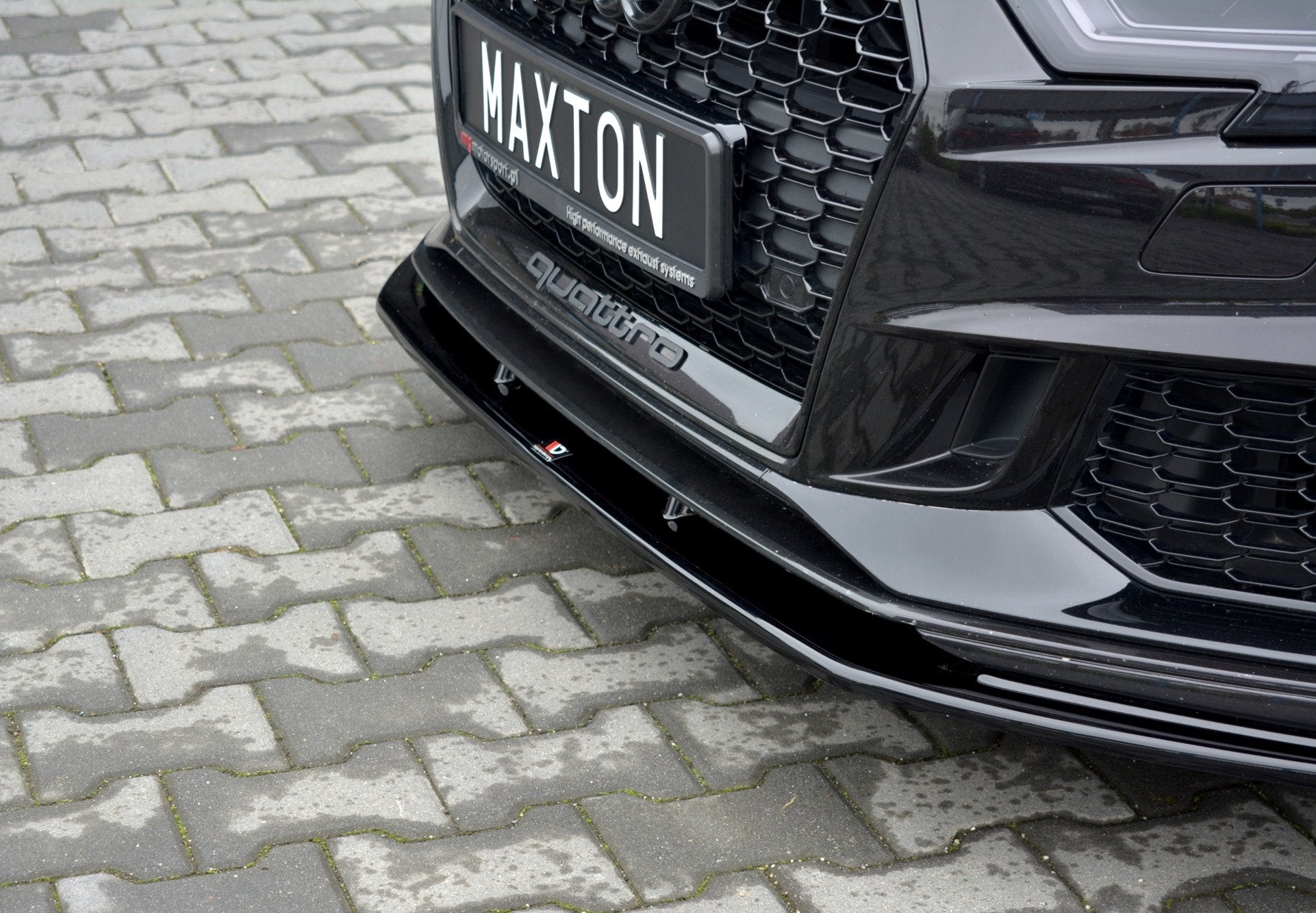 Front Ansatz V.1 für Audi RS3 8V FL Sportback Carbon Look
