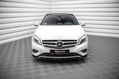 Front Ansatz V.1 für Mercedes-Benz A W176 schwarz matt