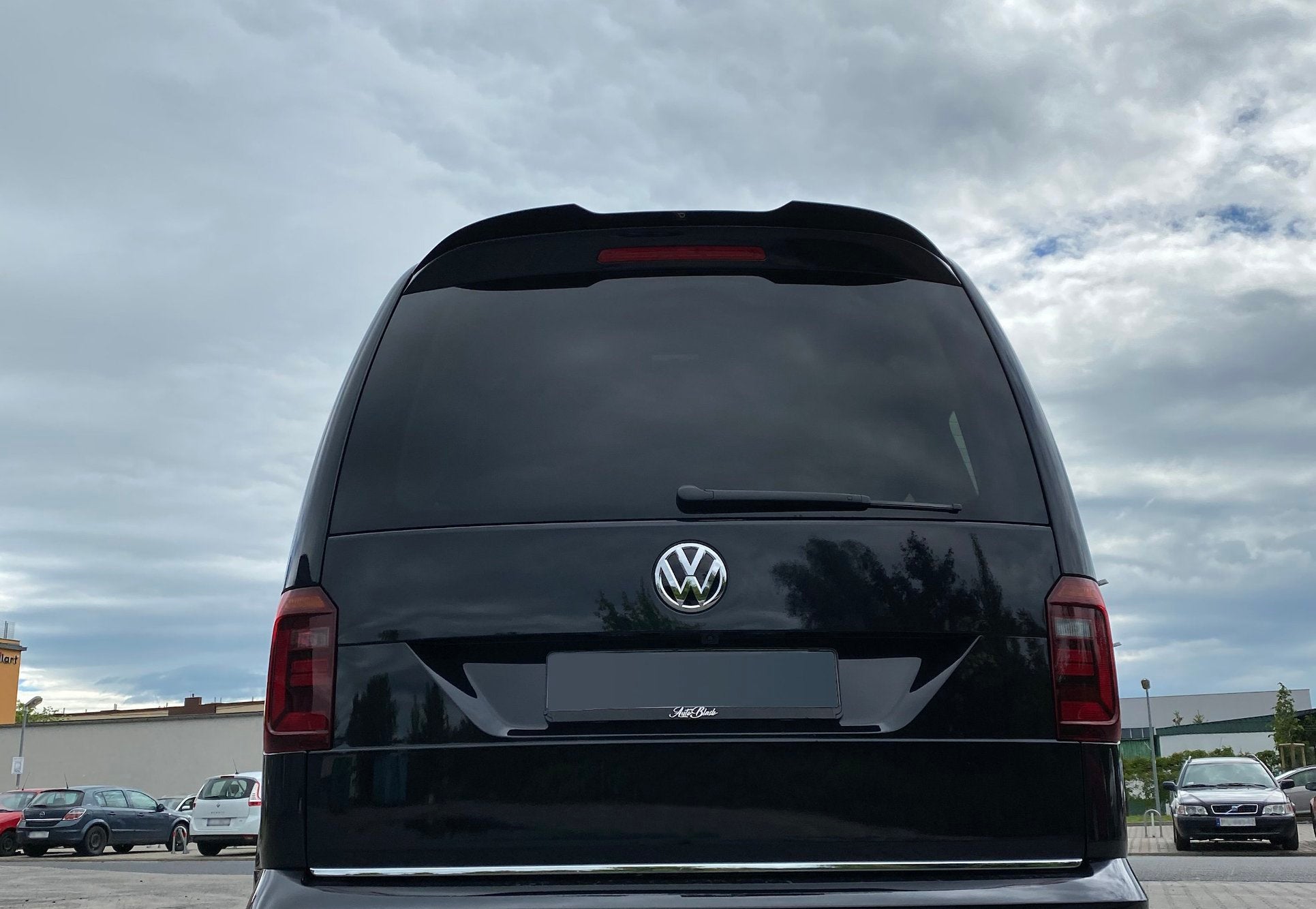 Spoiler CAP für Volkswagen Caddy Mk. 4 Carbon Look