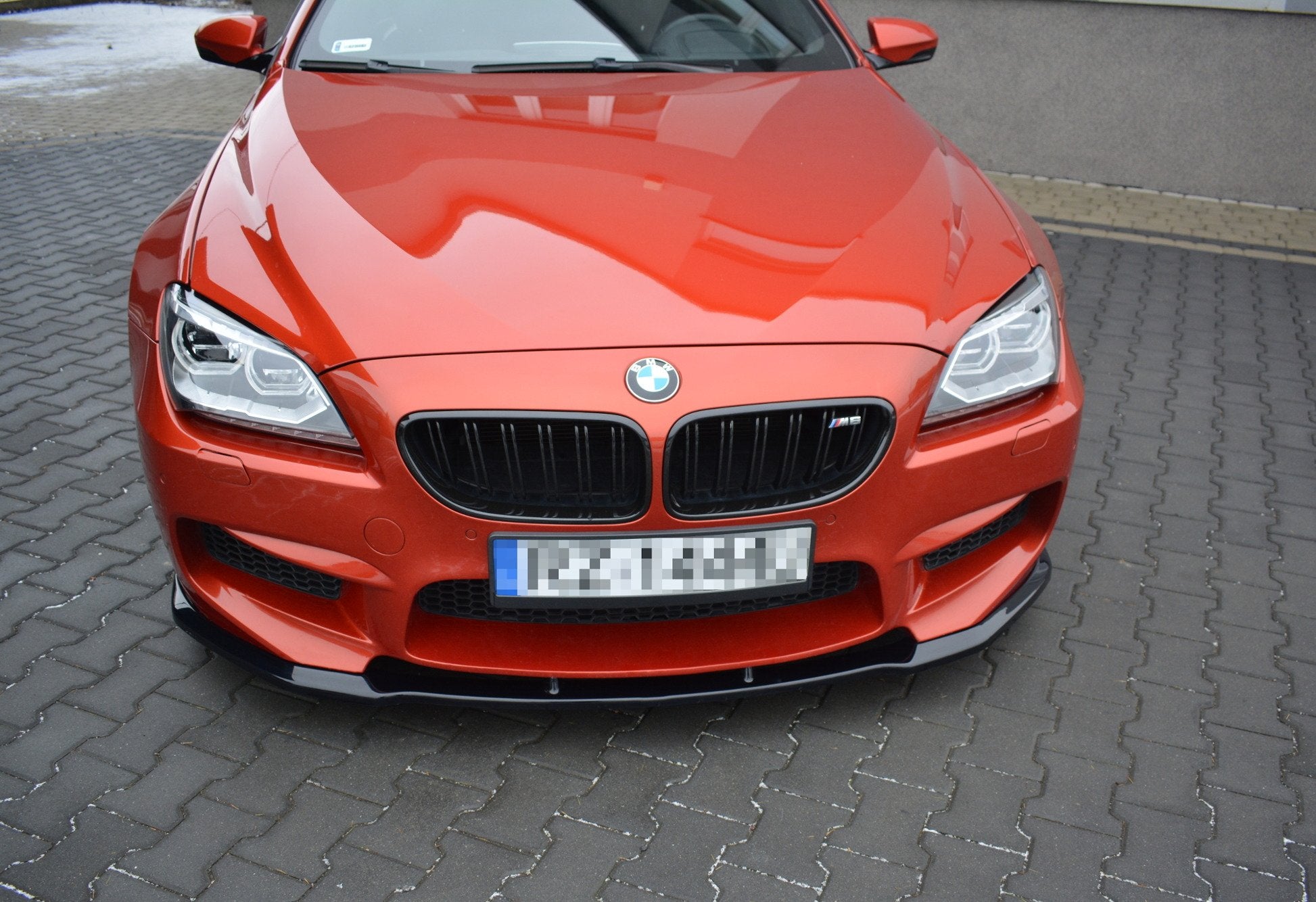 Front Ansatz für BMW M6 GRAN COUPÉ schwarz matt