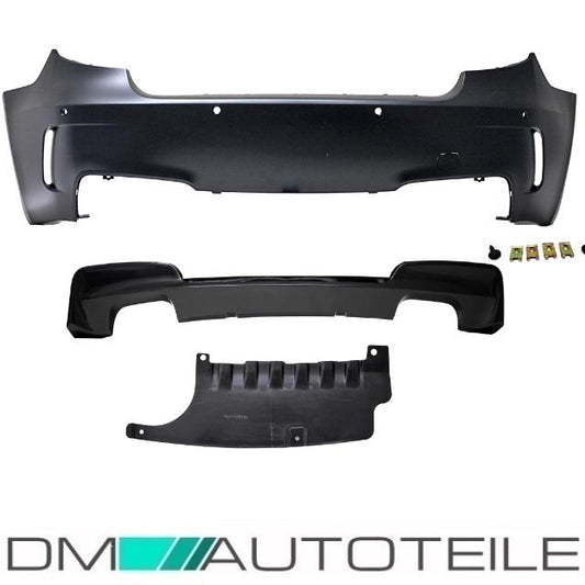 Heck Stoßstange hinten PDC+Diffusor Duplex passt für BMW E81 E87 3/5 Tür