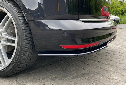 Mittlerer Diffusor Heck Ansatz für Volkswagen Caddy Mk. 4 schwarz matt