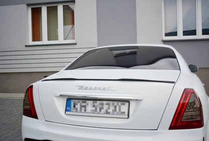 Spoiler CAP für MASERATI QUATTROPORTE MK5 FACELIFT Carbon Look