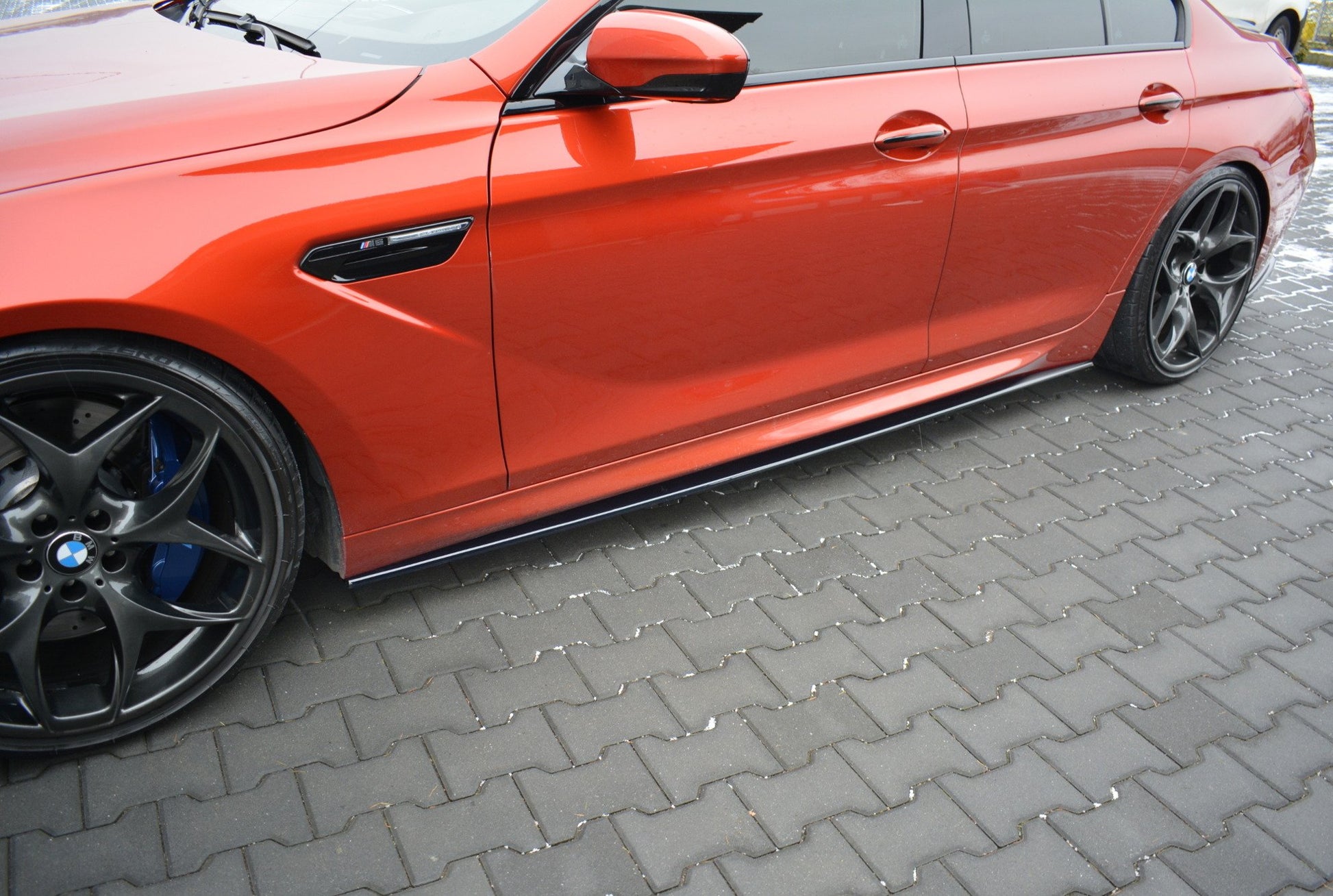Seitenschweller Ansatz für BMW M6 GRAN COUPÉ Carbon Look