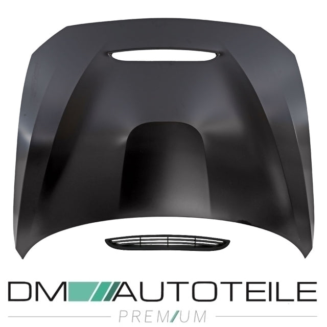 Set Sport Motorhaube Aluminium + Lufteinlass schwarz passt für BMW F20 F21 F22 F23 F87 Baujahr 10->> nicht M2 GTS