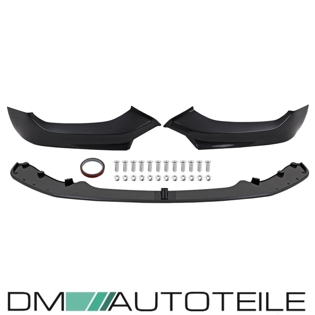 Sport Performance Frontspoiler carbon glanz passt für BMW 1er F20 F21 LCI mit M-Paket ab 2015