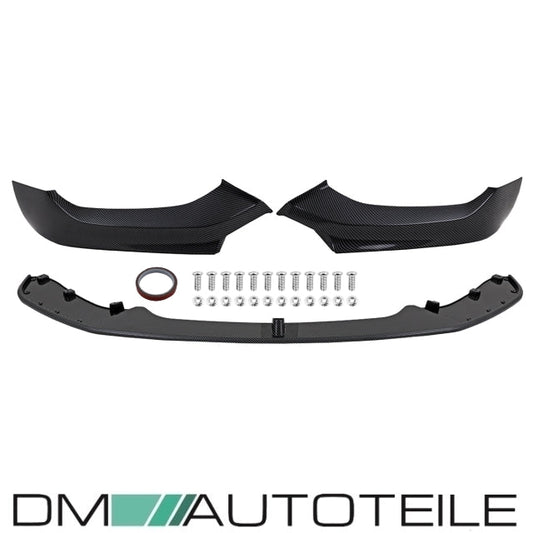 Sport Performance Frontspoiler carbon glanz passt für BMW 1er F20 F21 LCI mit M-Paket ab 2015