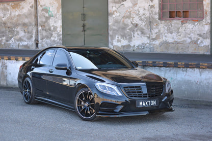 Front Ansatz V.1 für Mercedes S-KLASSE AMG-LINE W222 Carbon Look