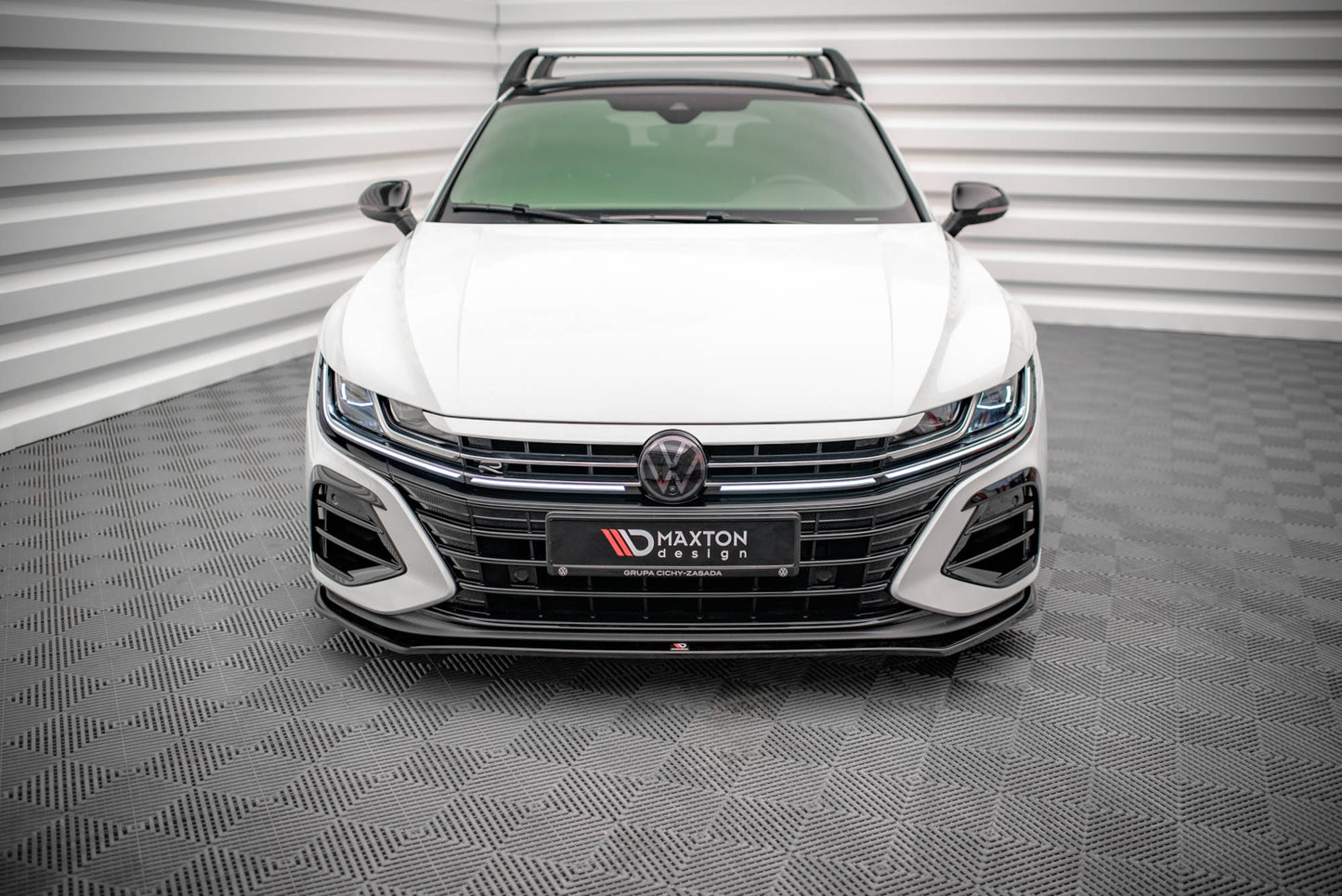 Front Ansatz V.3 für Volkswagen Arteon R Carbon Look