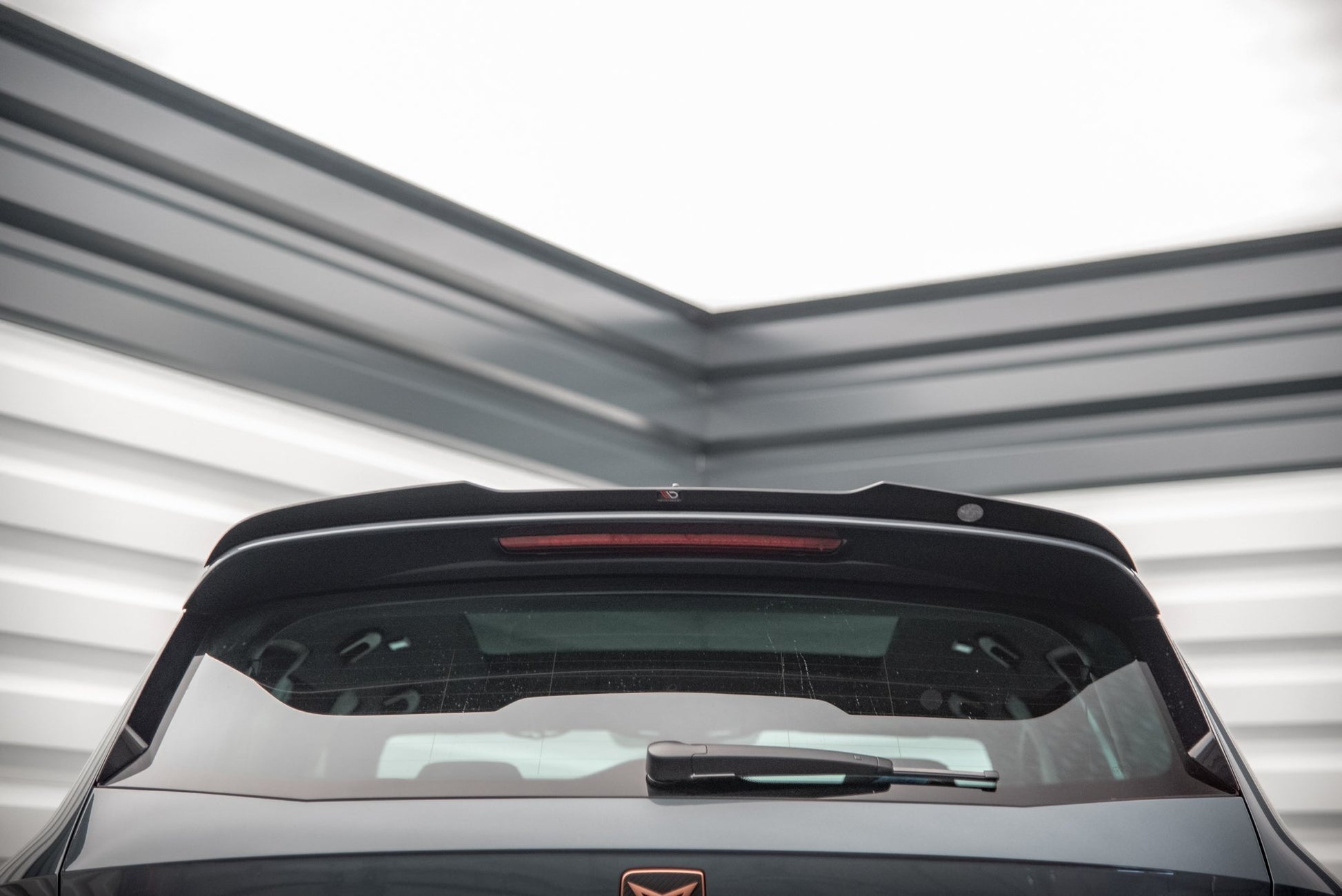 Spoiler CAP für Cupra Ateca schwarz matt