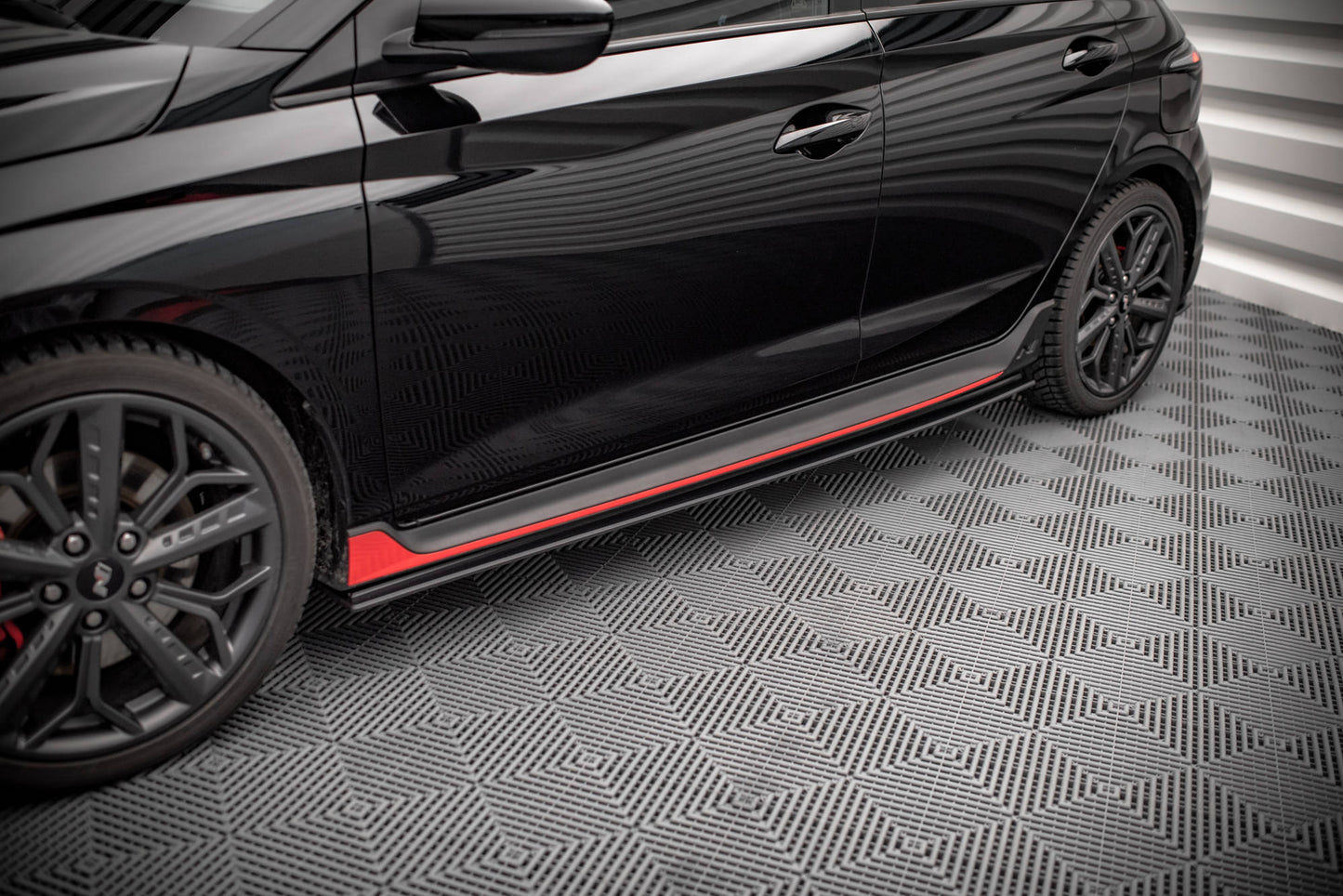 Street Pro Seitenschweller Ansatz für Hyundai I20 N Mk3
