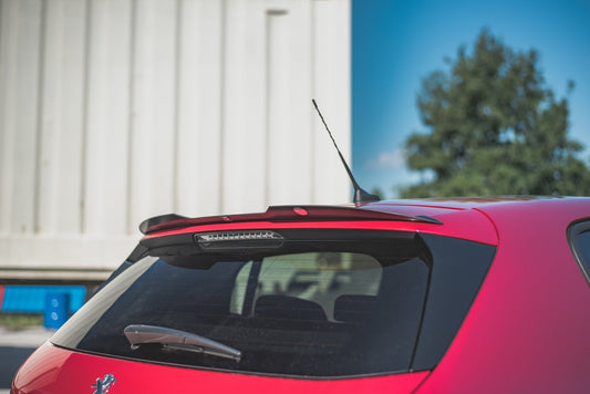 Spoiler CAP für Peugeot 308 GT Mk2 Facelift Carbon Look