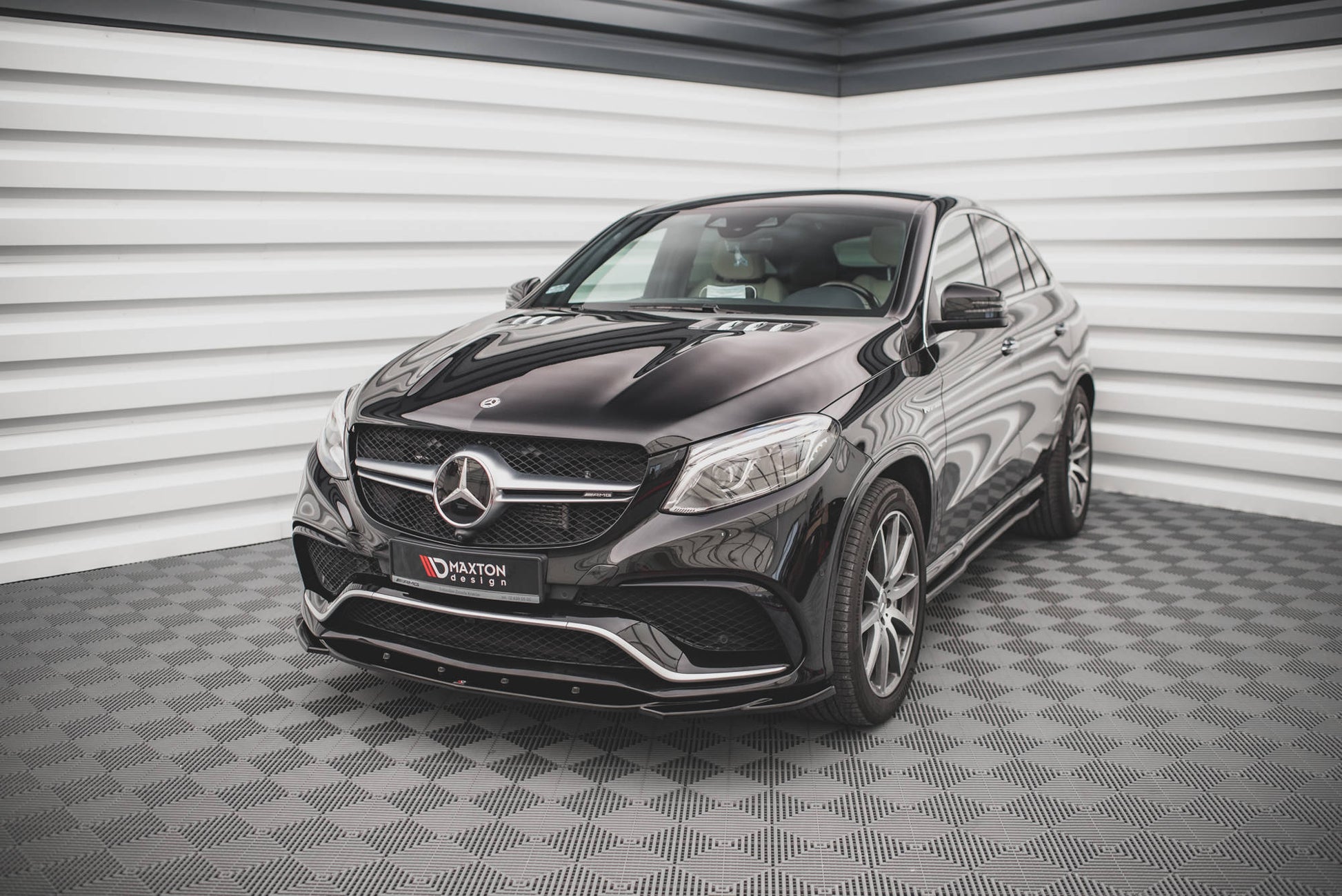 Front Ansatz V.2 für Mercedes-Benz GLE Coupe 63 AMG C292 Carbon Look