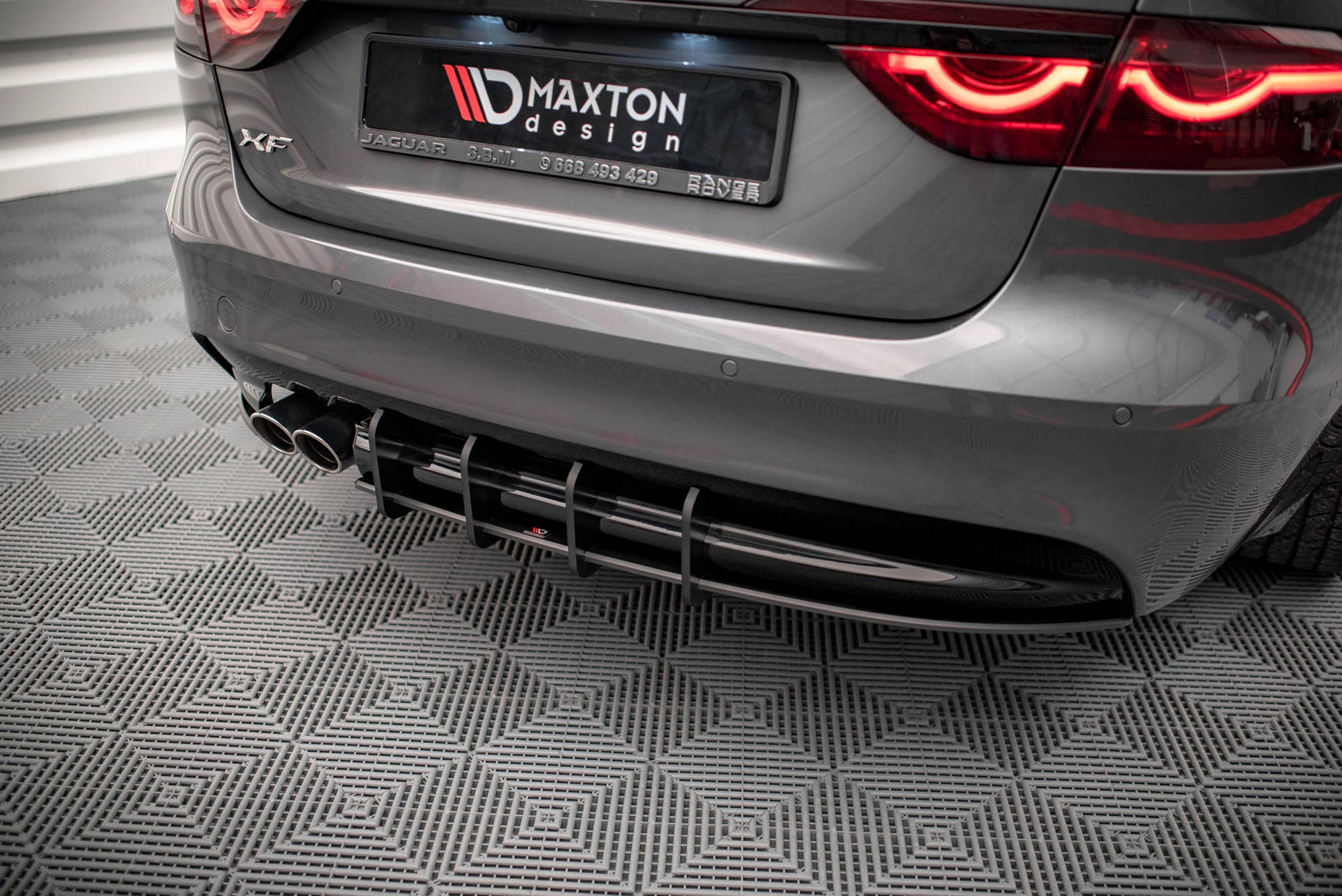 Street Pro Heckschürze für Jaguar XF R-Sport Mk2