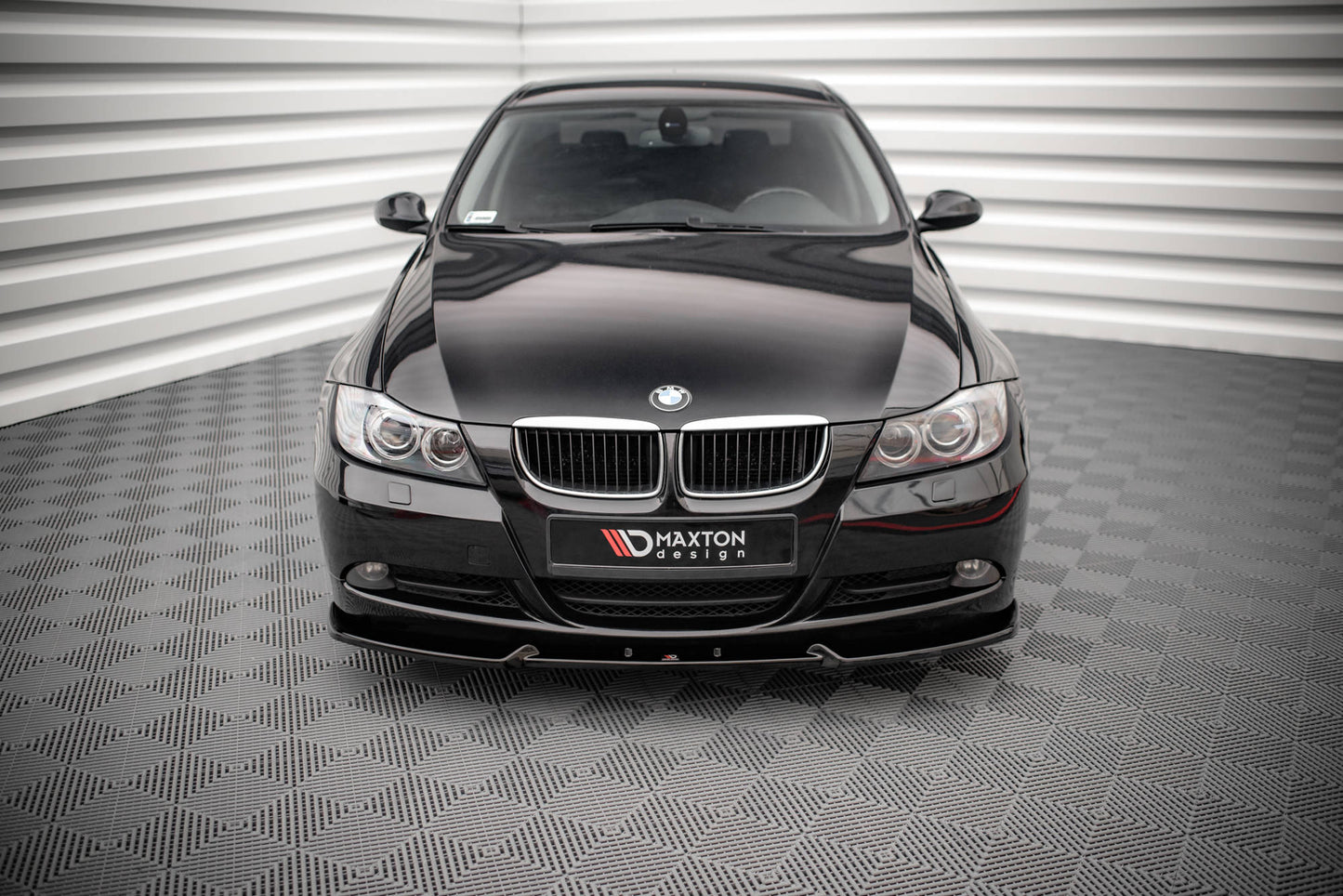 Front Ansatz V.1 für BMW 3er E90 schwarz matt