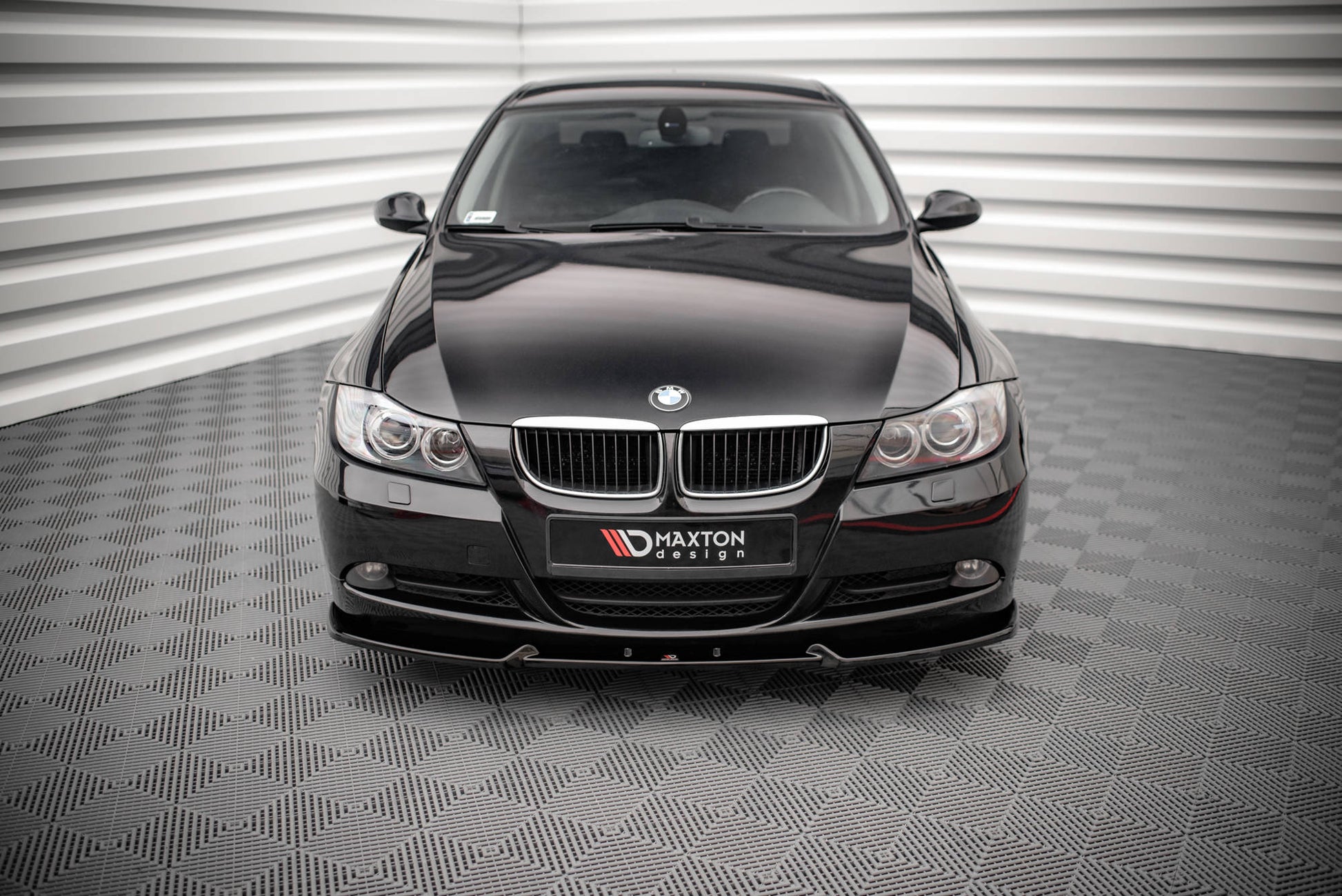 Front Ansatz V.1 für BMW 3er E90 schwarz matt