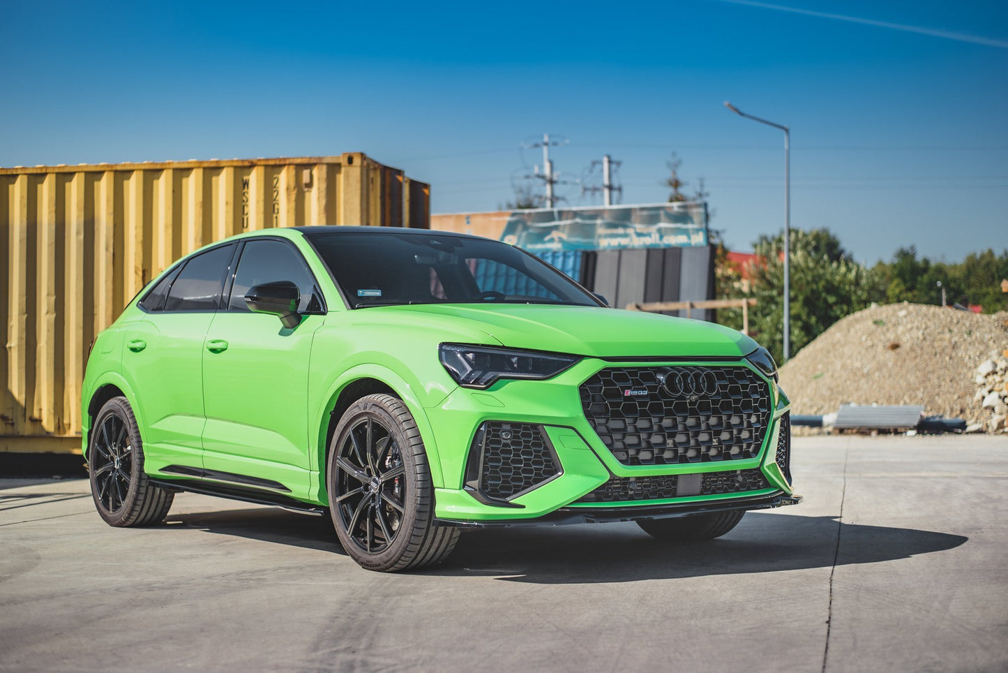 Front Ansatz V.1 für Audi RSQ3 F3 Carbon Look