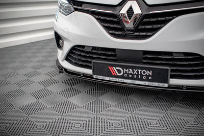 Front Ansatz V.1 für Renault Clio Mk5 schwarz matt
