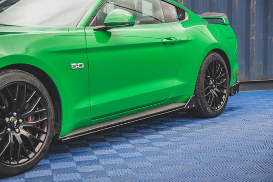 Seitenschweller Ansatz für + Flaps  Ford Mustang GT Mk6 Facelift