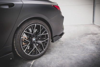 Heck Ansatz Flaps Diffusor +Flaps für V.1 BMW M8 Gran Coupe F93