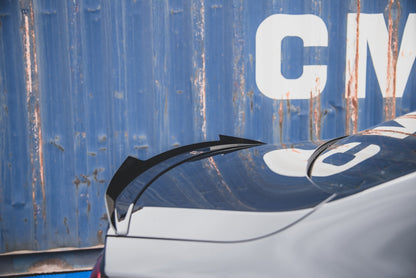 Spoiler CAP für Volvo S60 R-Design Mk3 schwarz Hochglanz