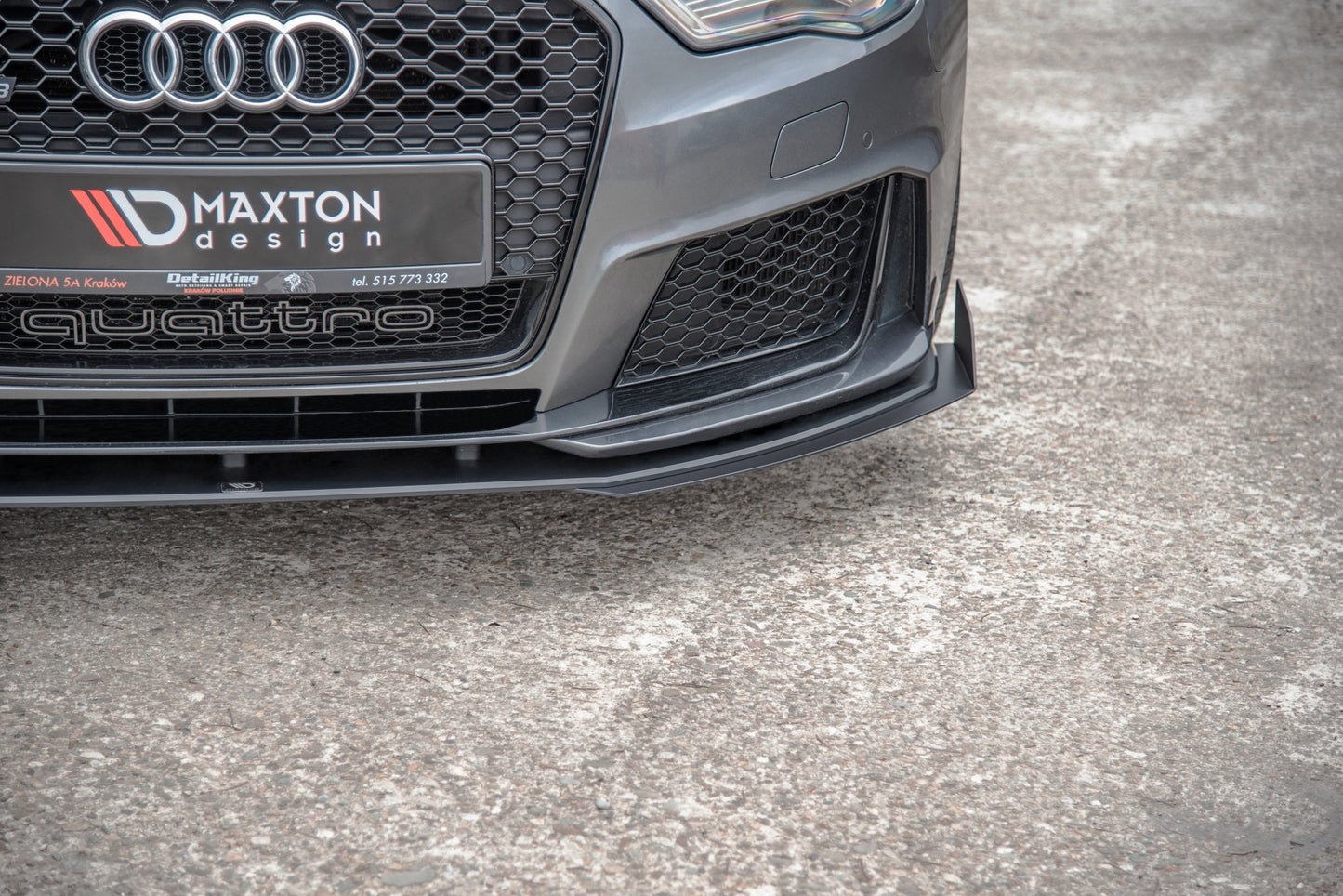 Flaps Audi RS3 8V Sportback schwarz Hochglanz