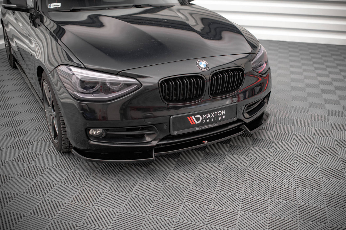 Front Ansatz V.2 für BMW 1er F20 Carbon Look