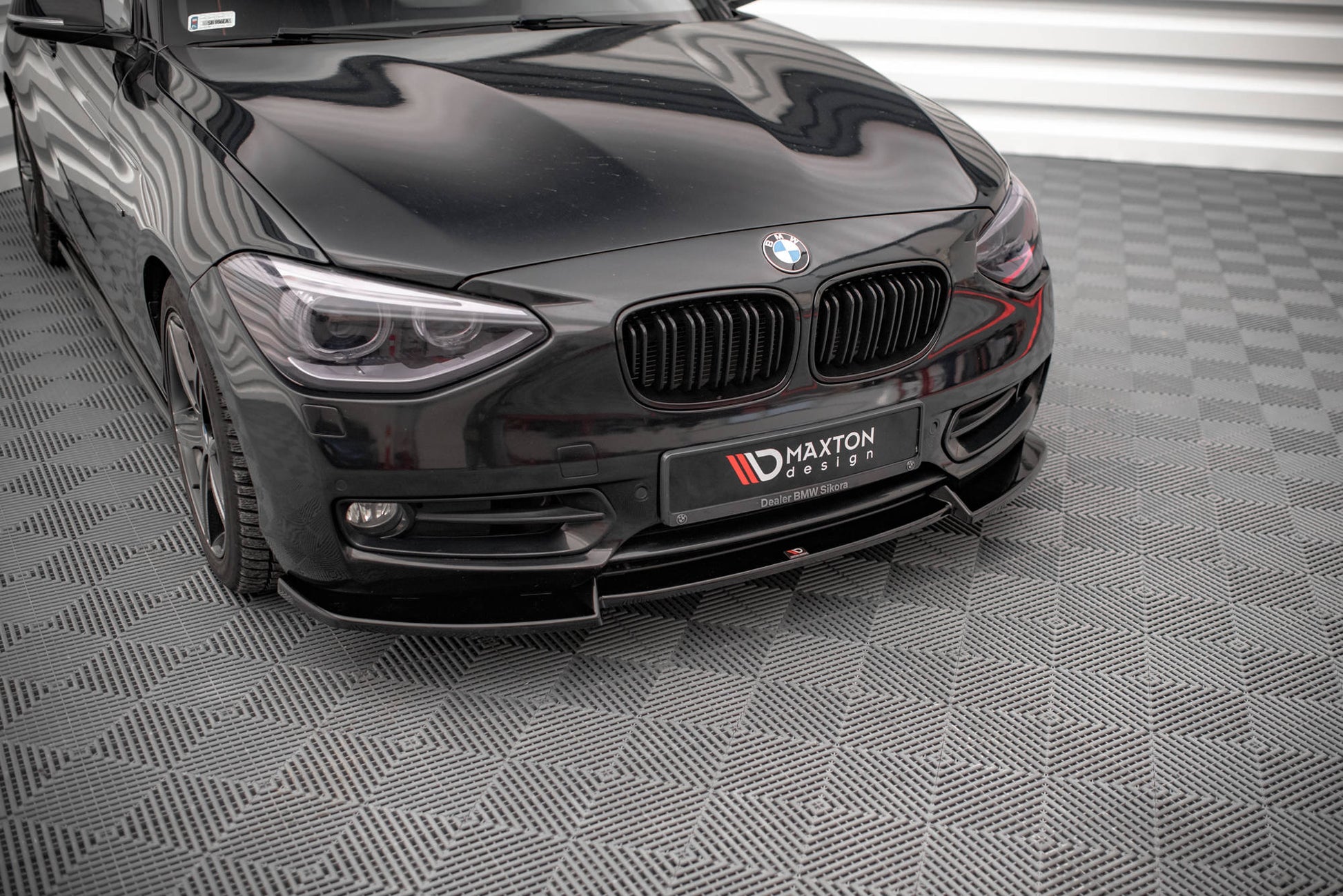 Front Ansatz V.2 für BMW 1er F20 Carbon Look