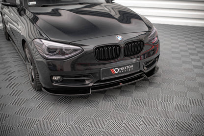Front Ansatz V.2 für BMW 1er F20 Carbon Look