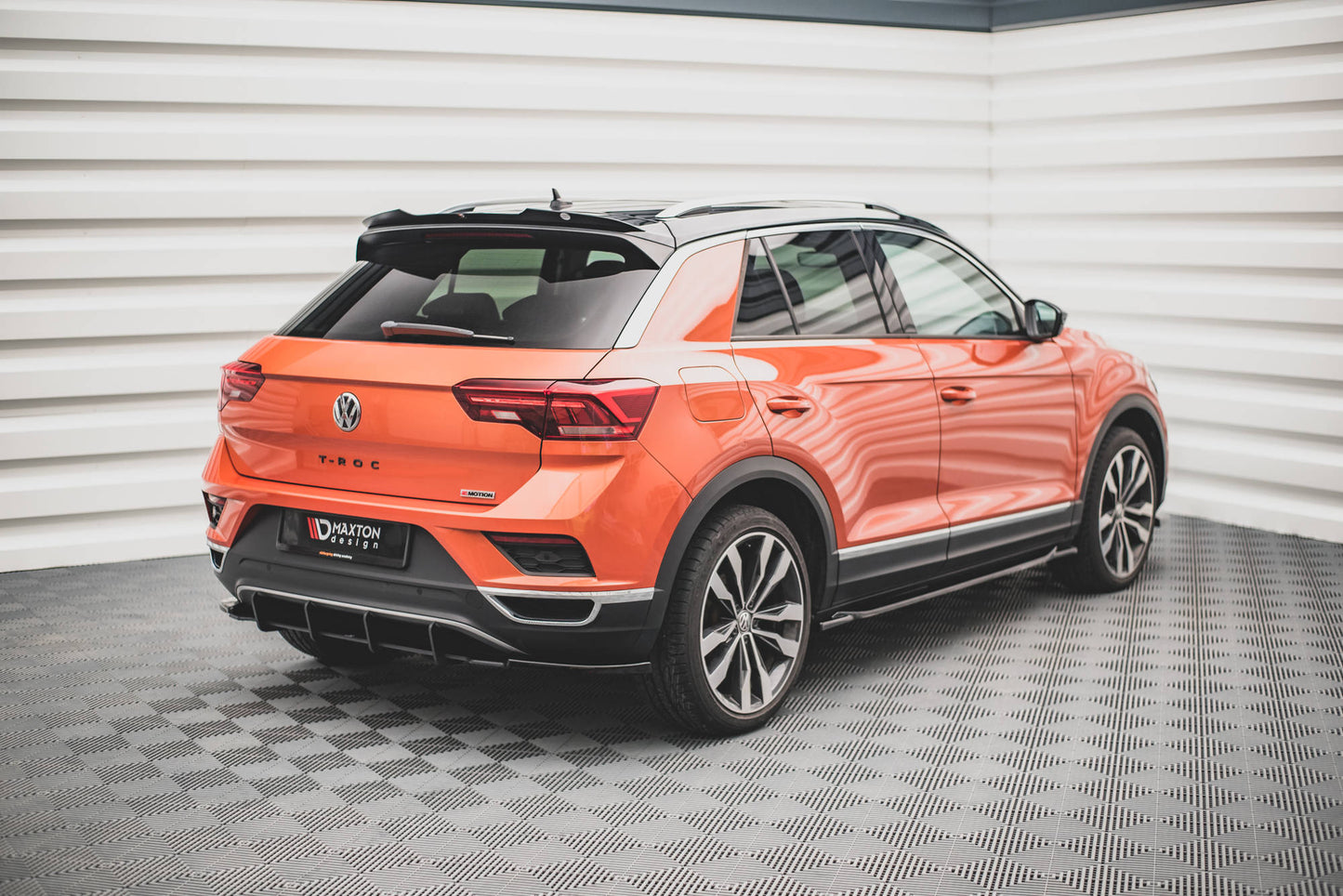 Spoiler CAP für Volkswagen T-Roc Mk1 Carbon Look