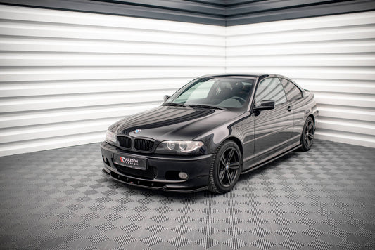 Seitenschweller Ansatz für V.2 für BMW 3er Coupe M-Paket E46 schwarz matt