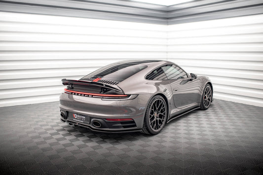Spoiler CAP für Porsche 911 Carrera 4S 992 schwarz matt