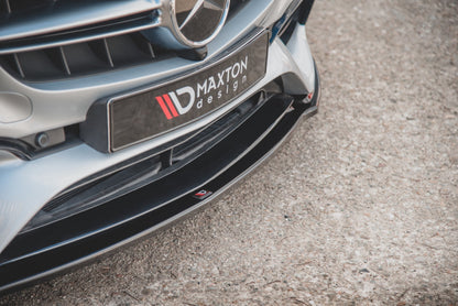 Front Ansatz V.2 für Mercedes-Benz E63 AMG Kombi/Limousine S213/W213 schwarz matt