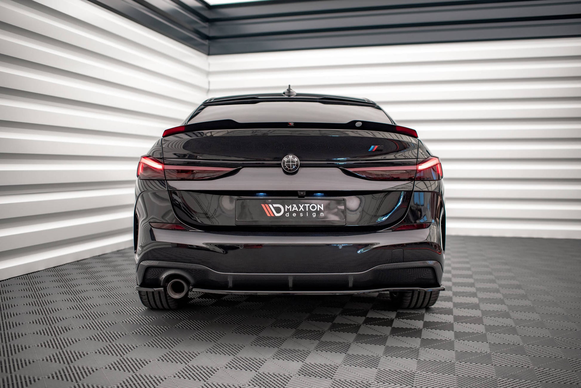 Spoiler CAP für BMW 2 Gran Coupe M-Paket F44 schwarz matt