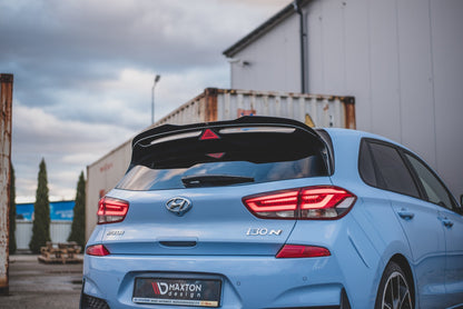 Spoiler CAP V.2 für Hyundai I30 N Mk3 / Mk3 FL Hatchback schwarz matt