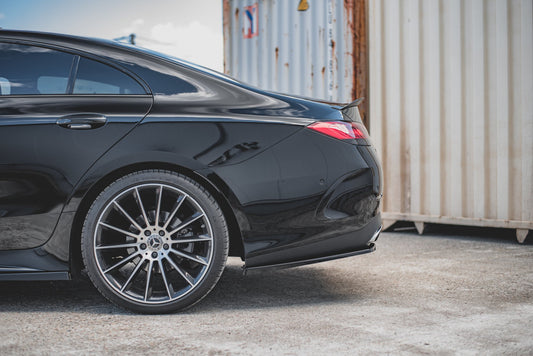 Spoiler CAP für Mercedes-Benz CLS AMG-Line / 53AMG C257  schwarz Hochglanz