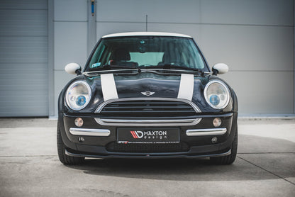 Front Ansatz für Mini Cooper / One R50  schwarz matt