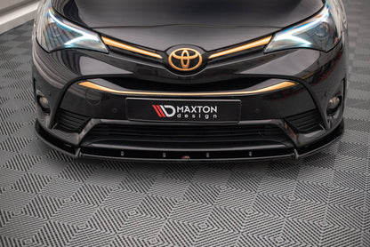 Front Ansatz V.1 für Toyota Avensis Mk3 Facelift Carbon Look