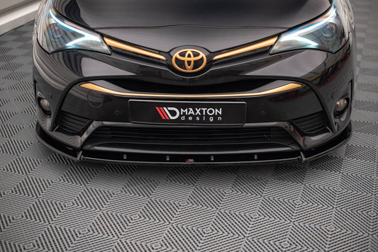 Front Ansatz V.1 für Toyota Avensis Mk3 Facelift Carbon Look