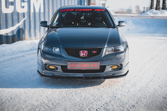 Front Ansatz V.2 für Honda Accord Mk7 Type-S schwarz matt