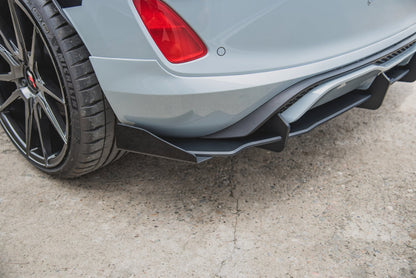 Robuste Racing Diffusor Heck Ansatz für Ford Fiesta Mk8 ST