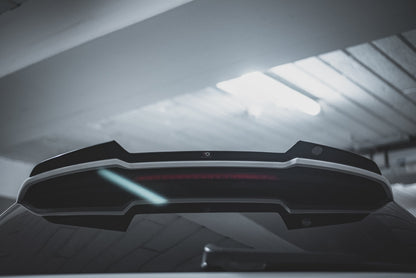 Spoiler CAP V.2 für Audi RS6 C7 schwarz matt